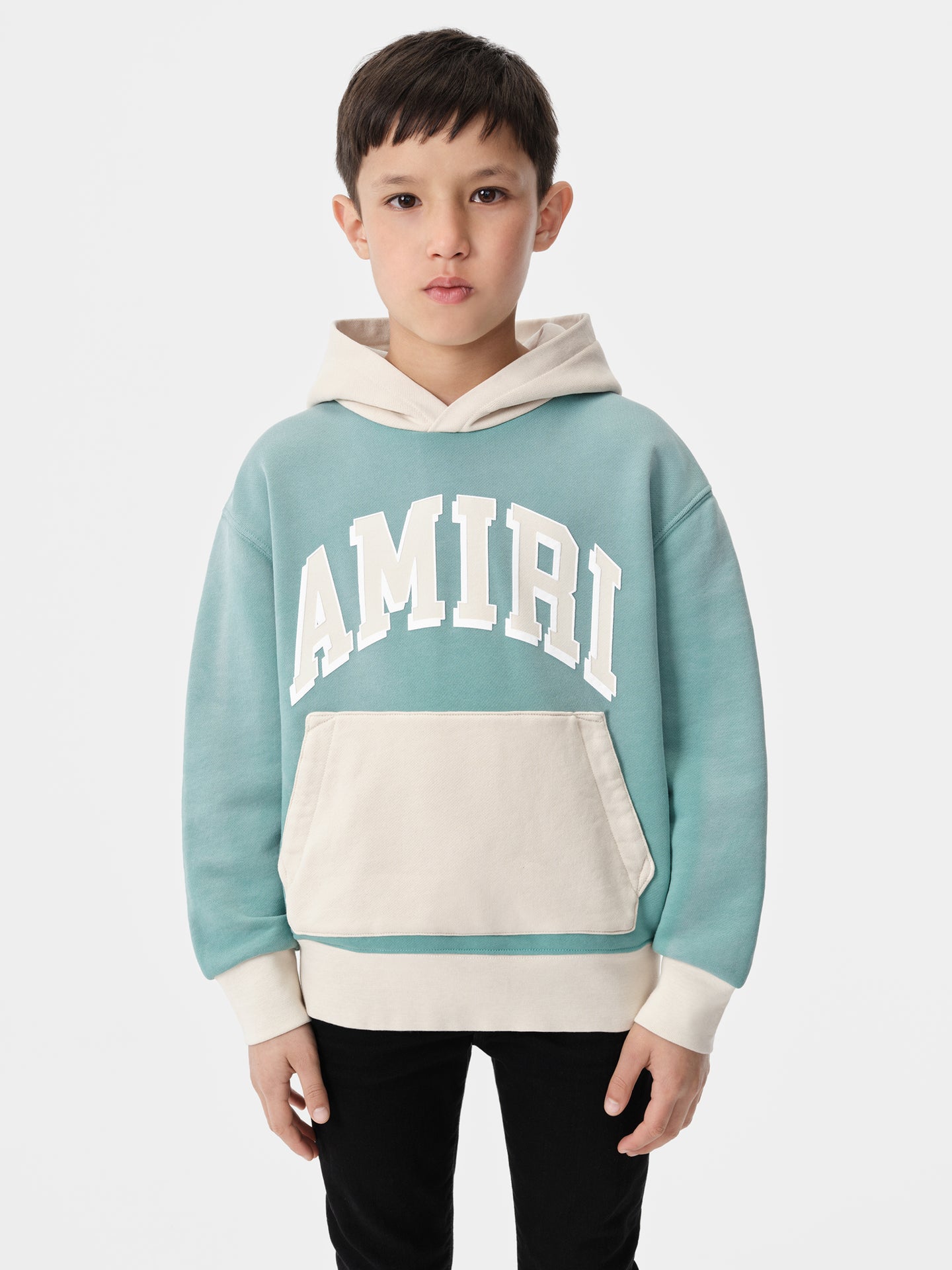 KIDS - KIDS' AMIRI COLLEGIATE HOODIE - Sea Blue