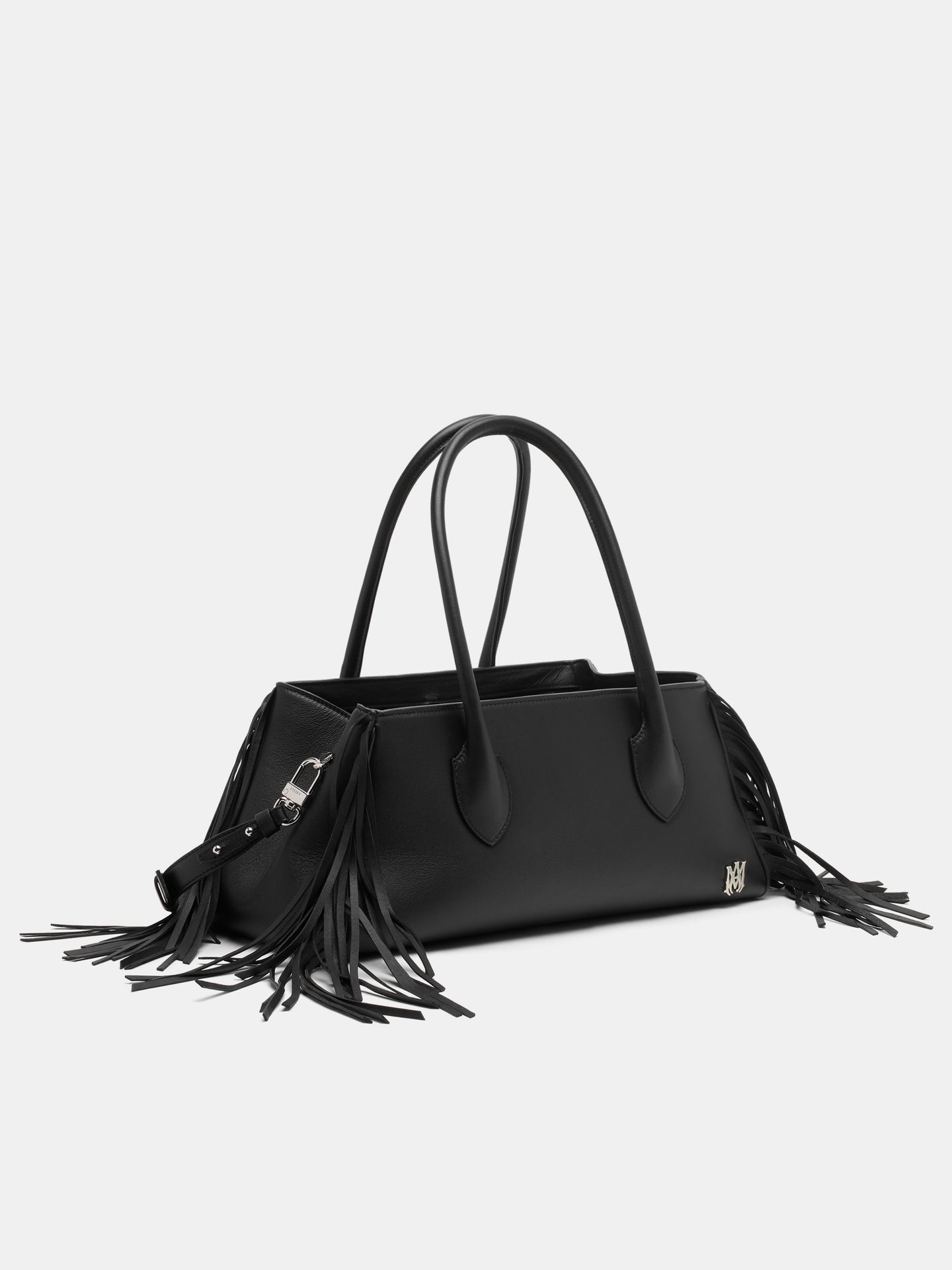 WOMEN - WOMEN'S FRINGE HONEY 40 SHOULDER BAG - Black - AMIRI