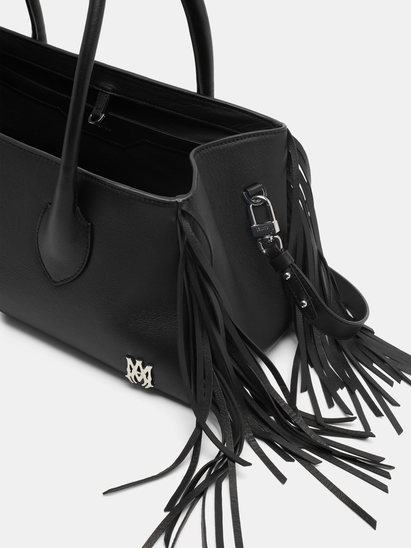 WOMEN - WOMEN'S FRINGE HONEY 40 SHOULDER BAG - Black - AMIRI