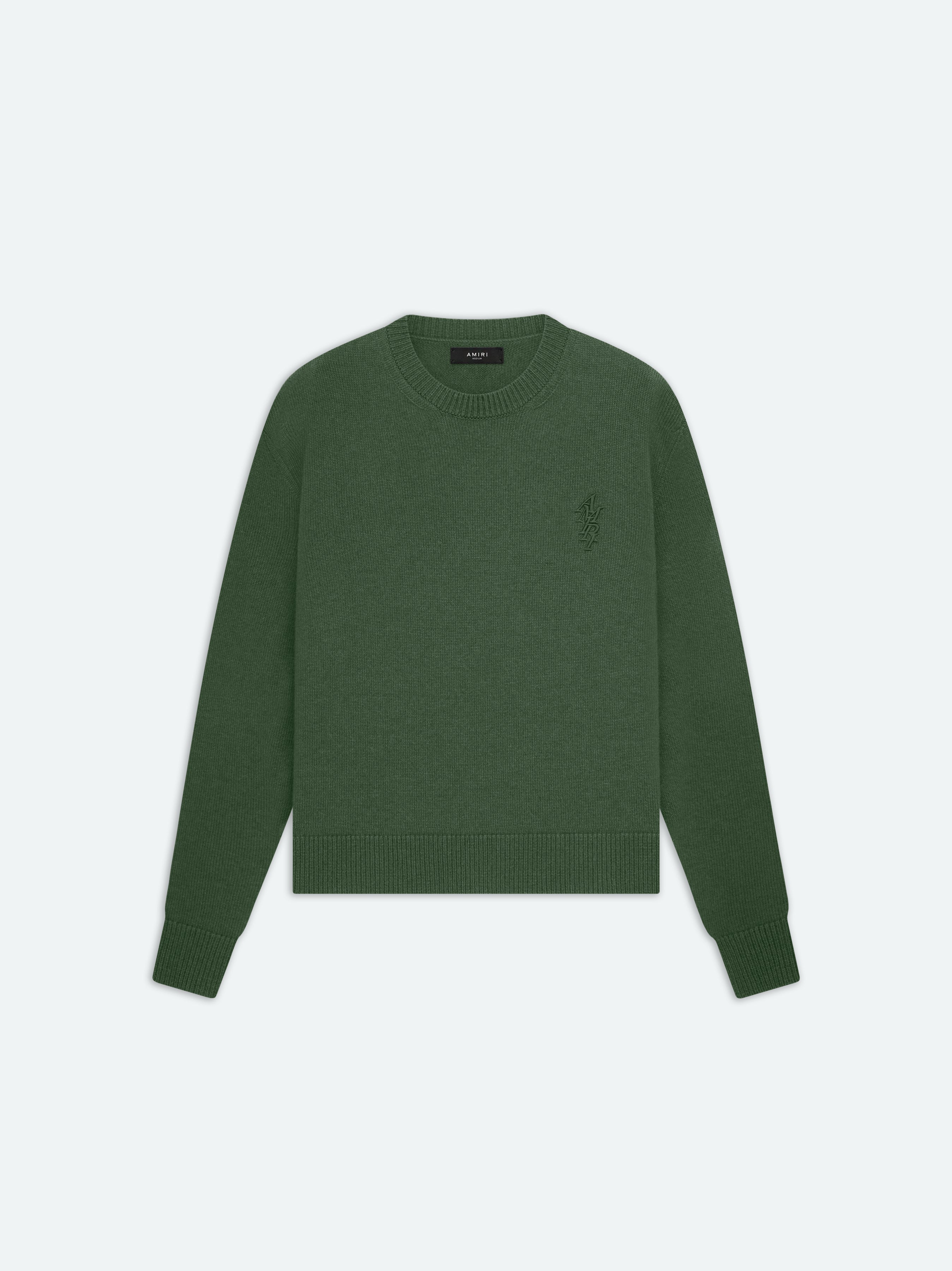 Product AMIRI STACK CREWNECK - Spindle Tree featured image