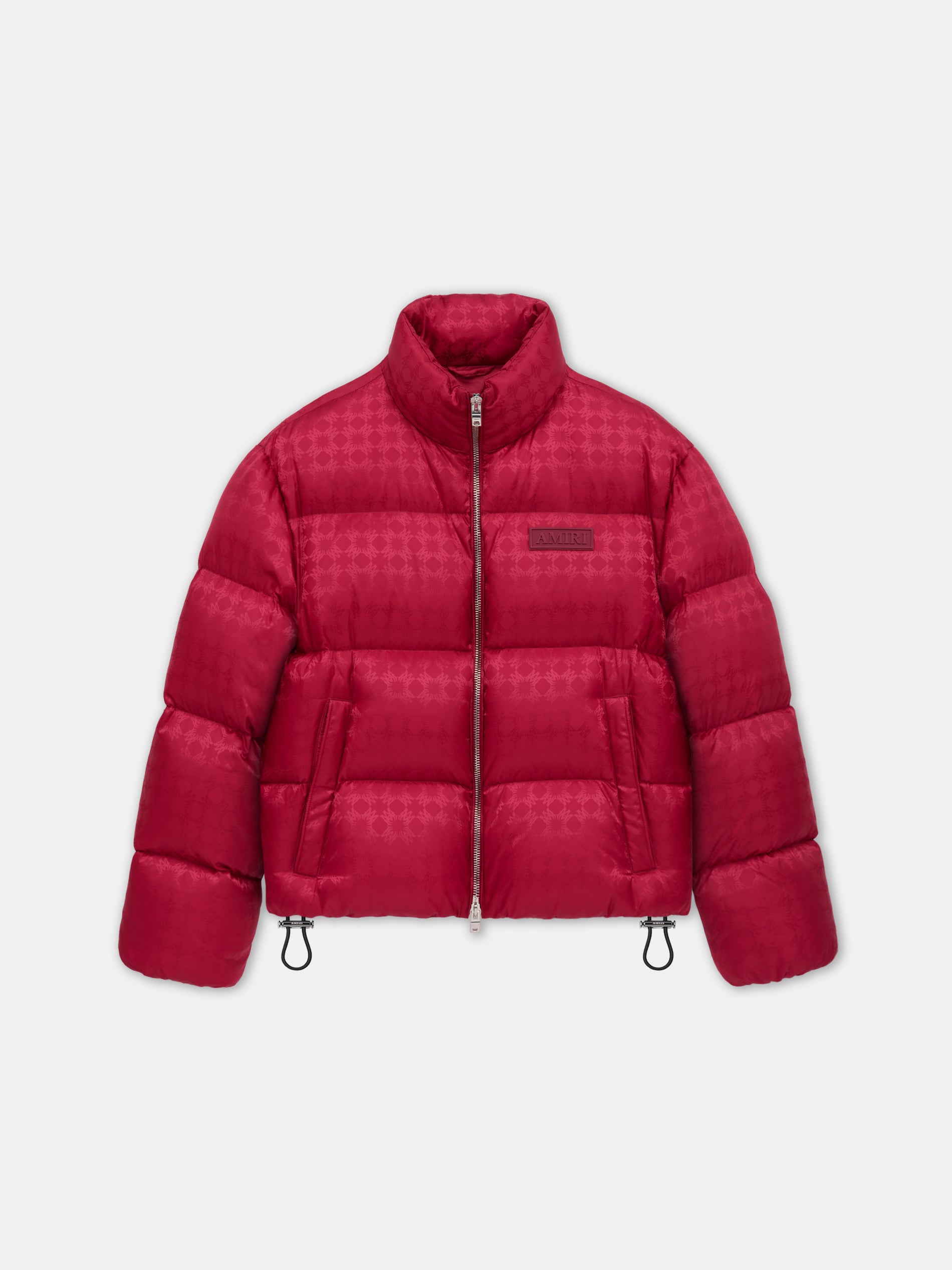 Product MA QUAD JACQUARD DOWN JACKET - Deep Red featured image