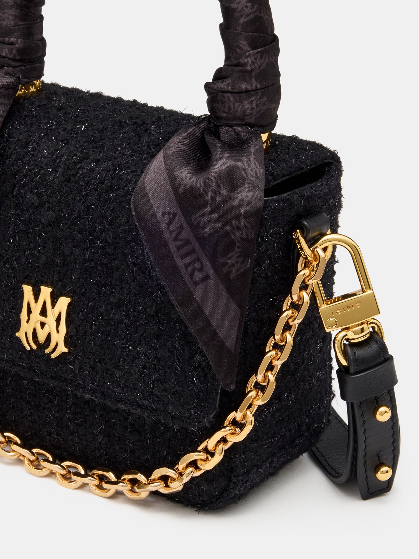 WOMEN - WOMEN'S BOUCLE MICRO MA BAG - BLACK - AMIRI