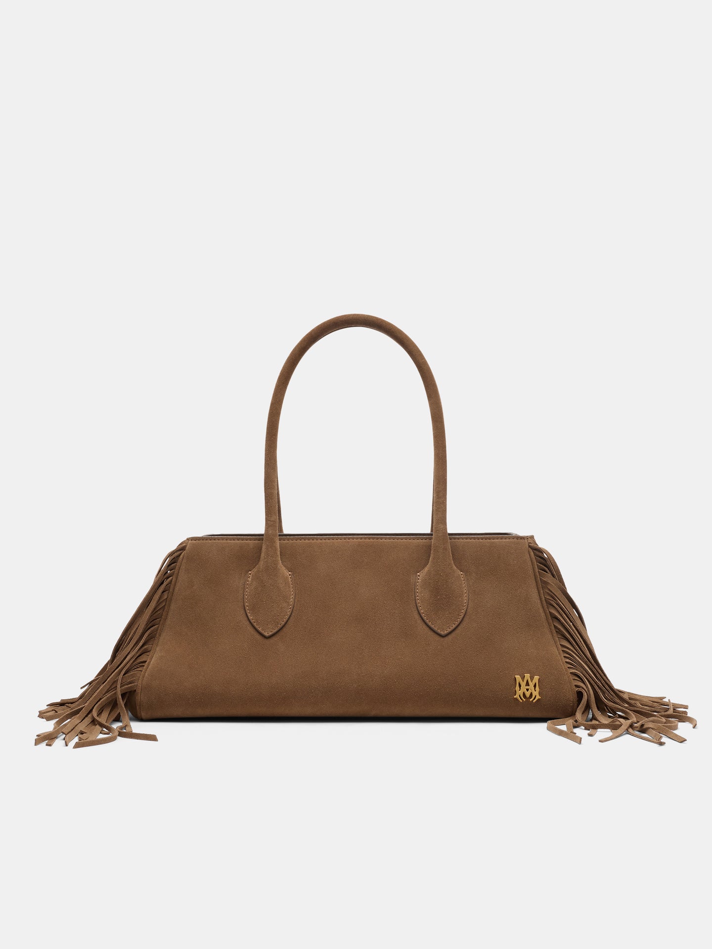 WOMEN - WOMEN'S FRINGE HONEY 40 SHOULDER BAG - Brown - AMIRI