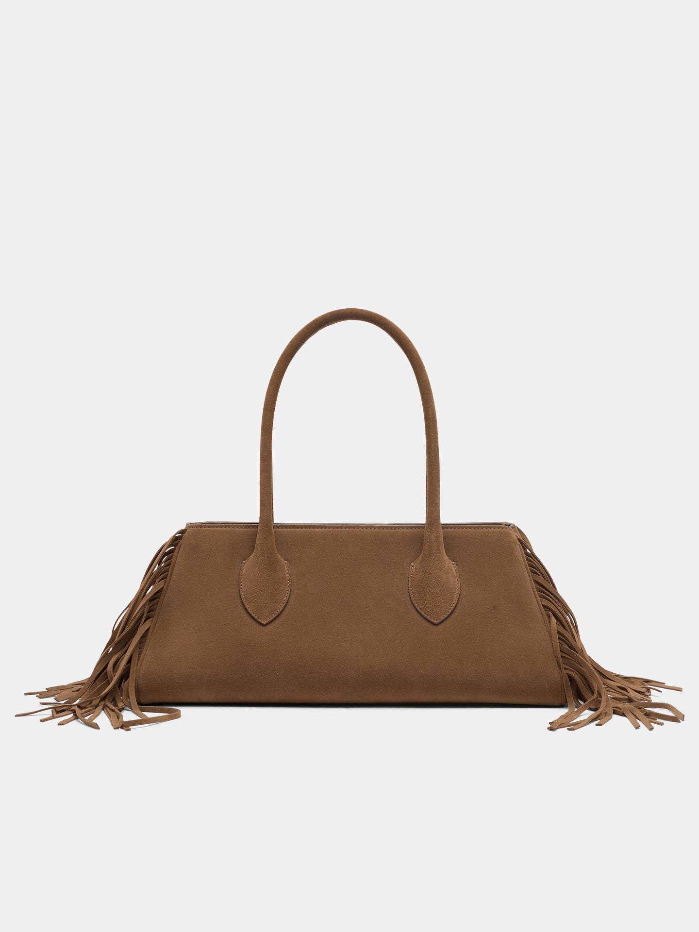 WOMEN - WOMEN'S FRINGE HONEY 40 SHOULDER BAG - Brown - AMIRI