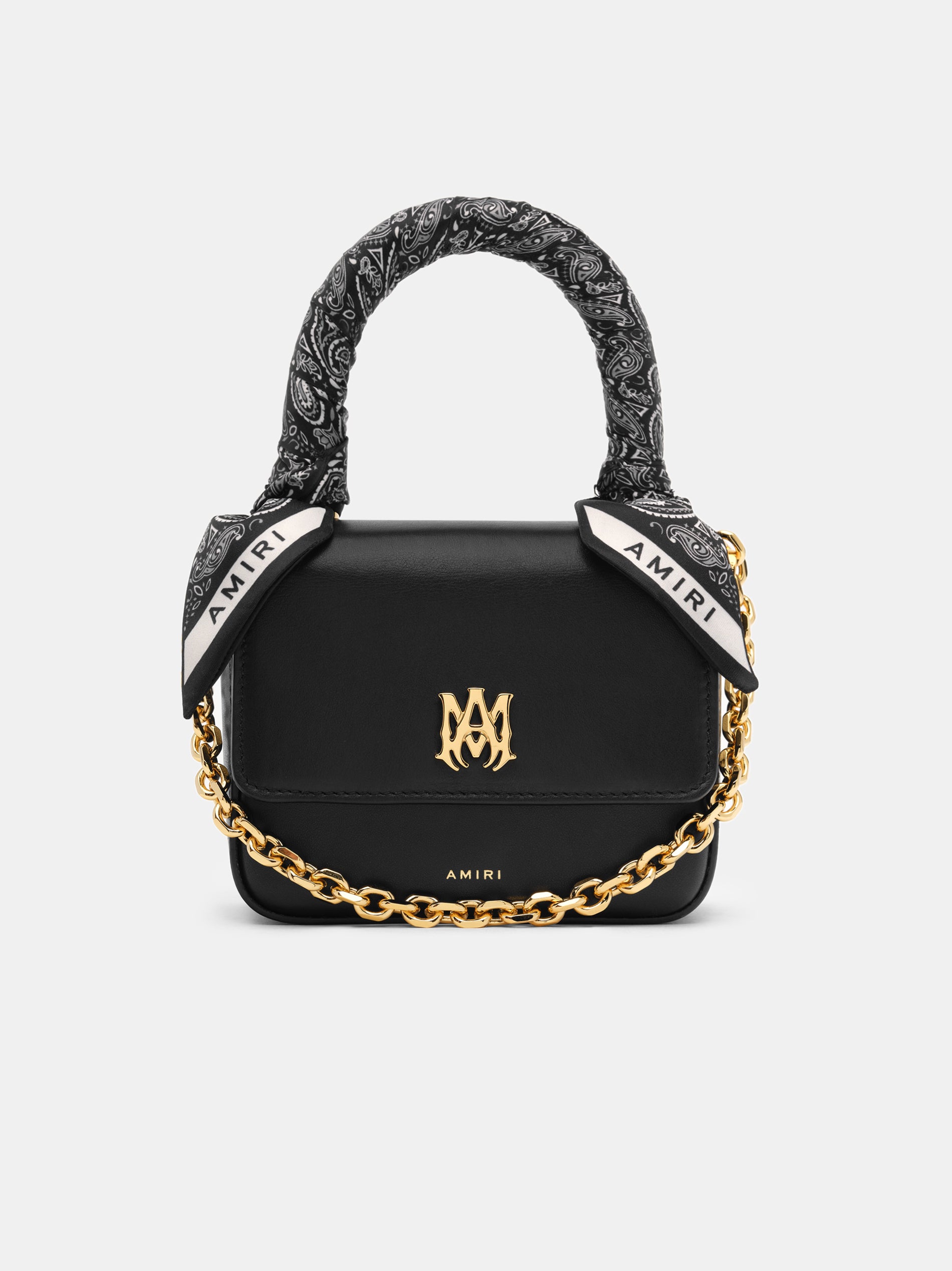 Product WOMEN - WOMEN'S MICRO MA BAG WITH CHAIN HANDLE - Black featured image