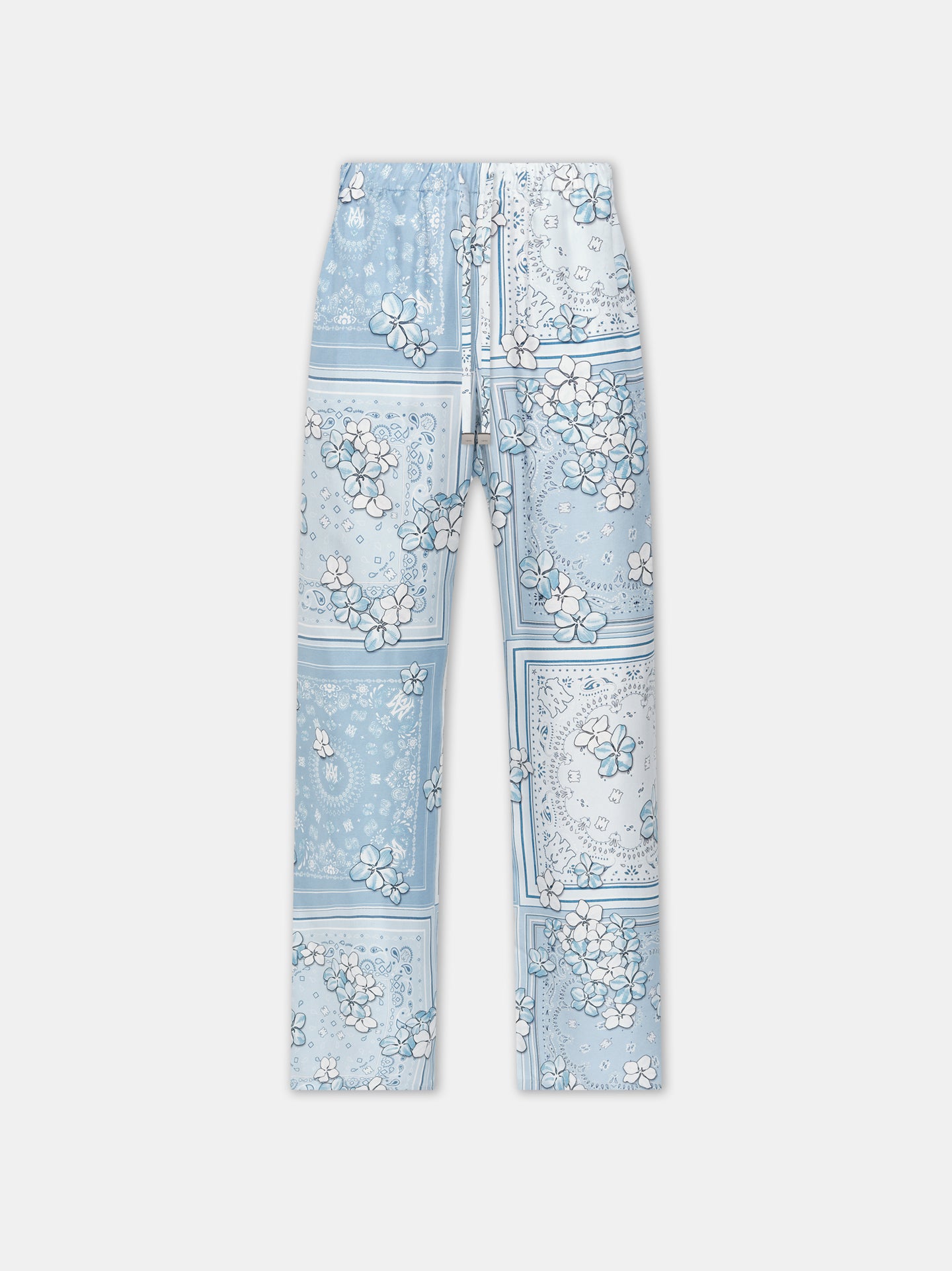 WOMEN - WOMEN'S BANDANA FLORAL PJ PANT - Cerulean