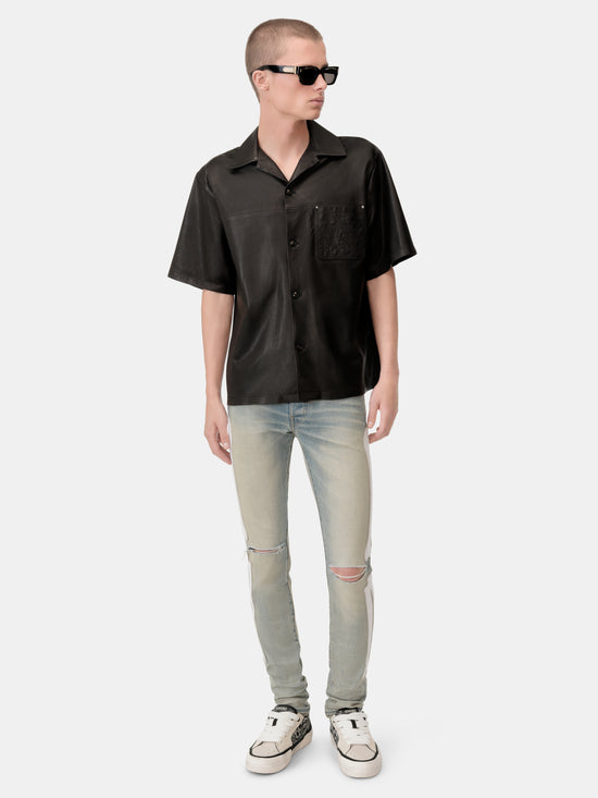 BONES SLASH JEAN - Antique Indigo White - AMIRI