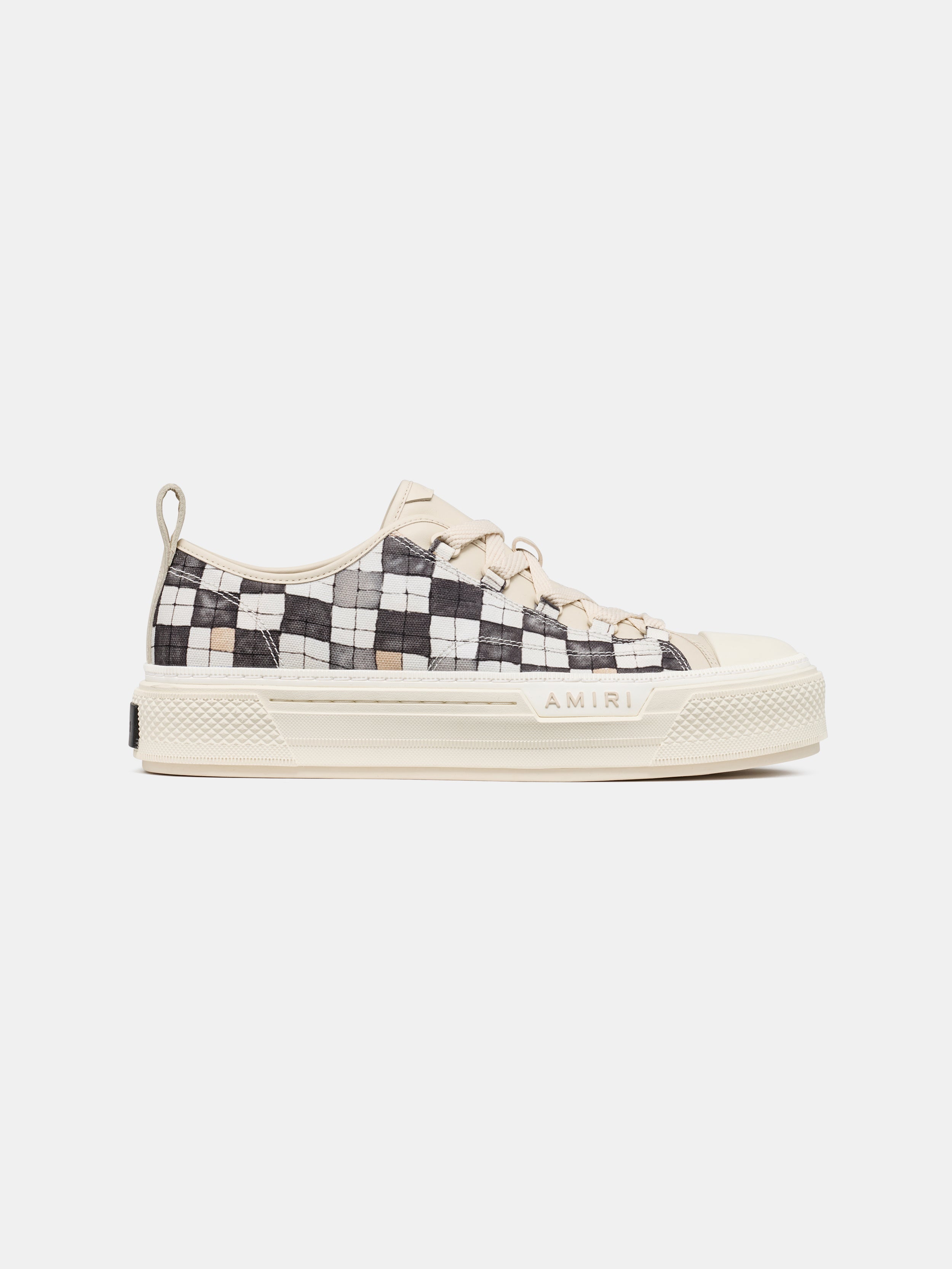 Product CHECKERED COURT LOW - Black featured image