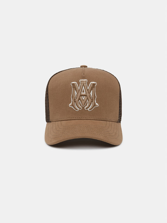 MA OUTLINE TRUCKER HAT - Malt - AMIRI