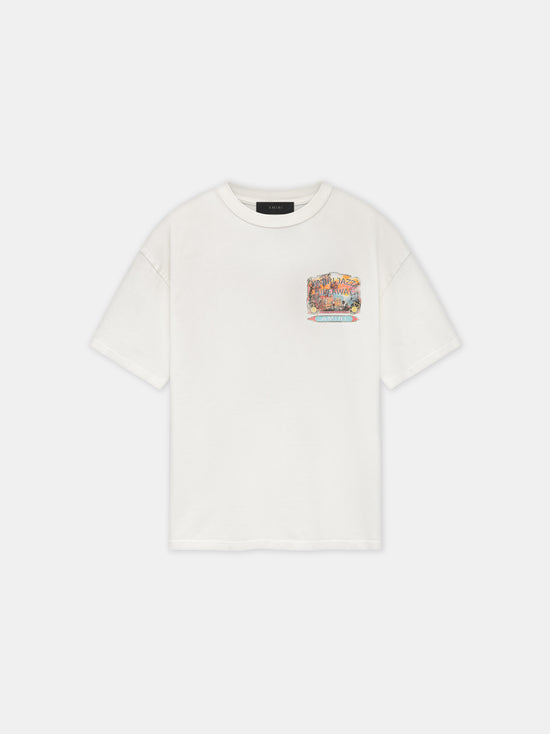 AMIRI JAZZ HIDEAWAY TEE - Ivory