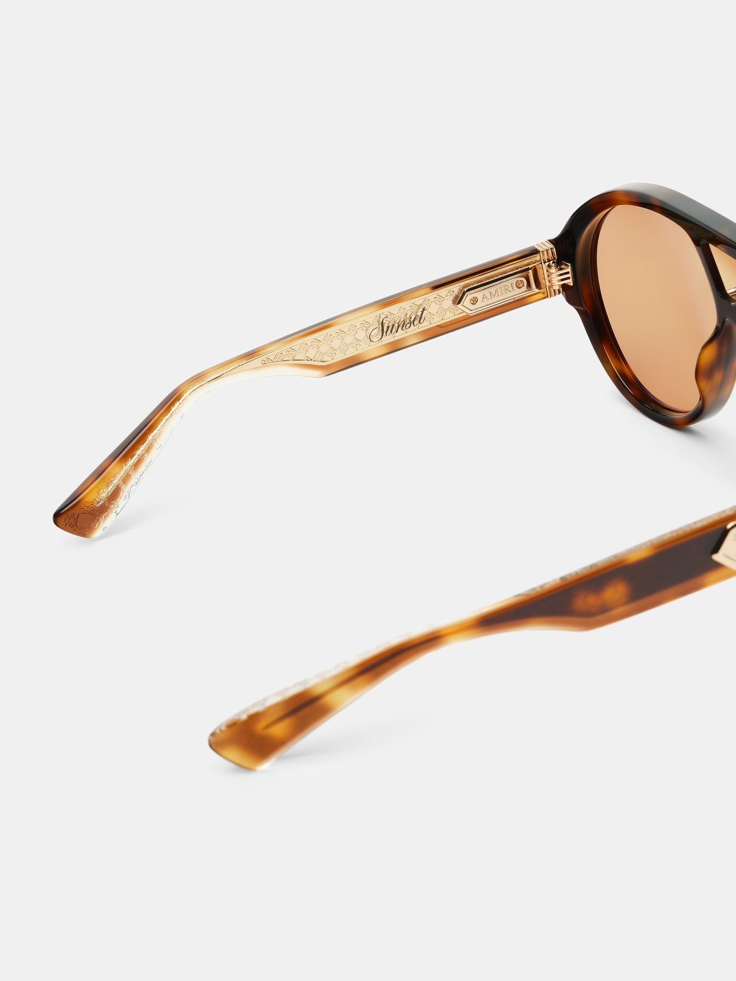 SUNSET SUNGLASSES - Tortoise Shell - AMIRI