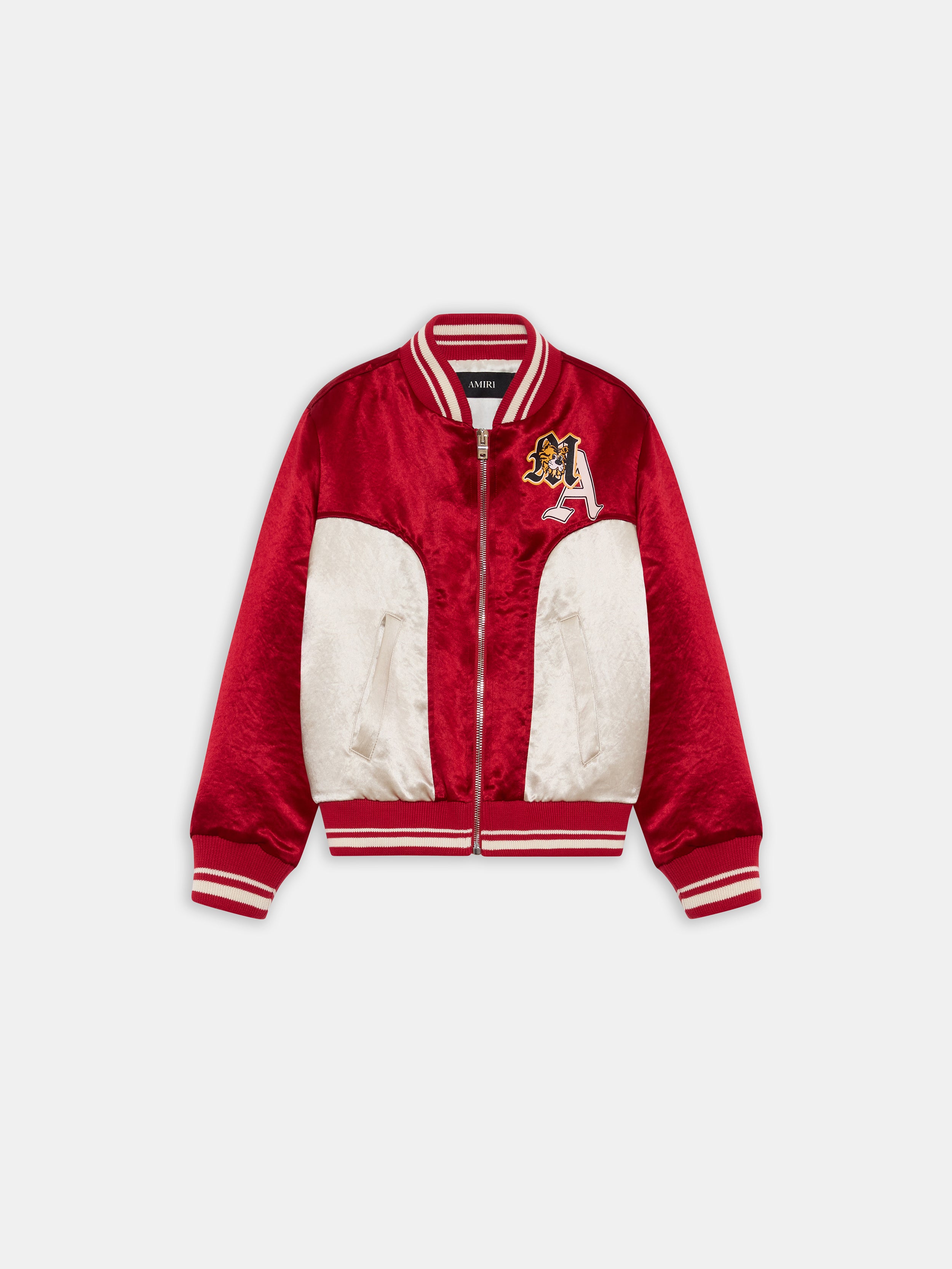 Product KIDS - KIDS' VARSITY PATCH JACKET - Red Rose featured image