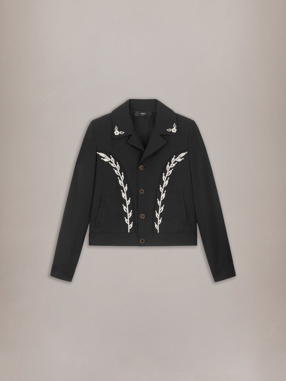 CADET WESTERN JACKET - Black - AMIRI