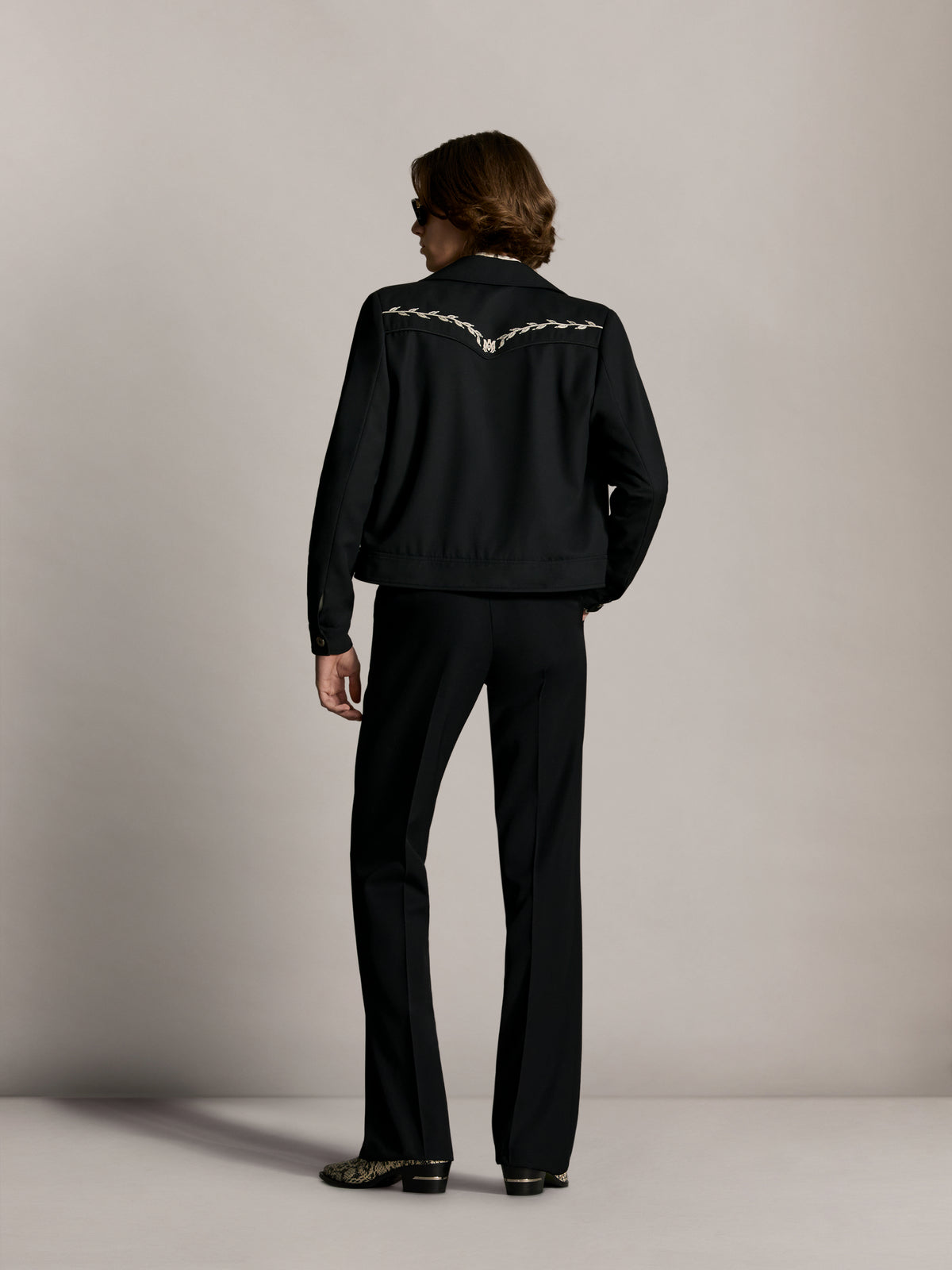 CADET WESTERN JACKET - Black - AMIRI