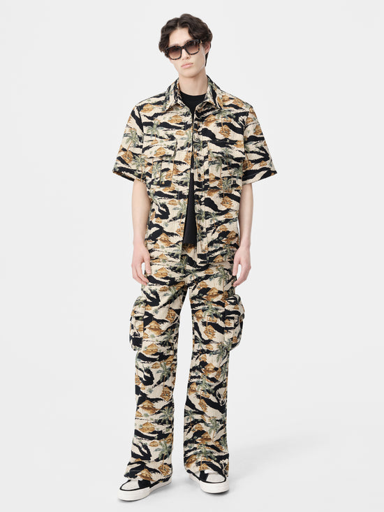 AMIRI REPEAT PALM BAGGY M65 CARGO - Mojave Desert