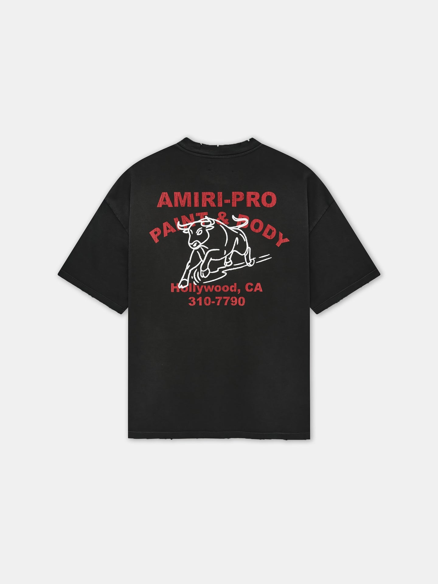 AMIRI BULL OVERSIZED TEE - Black - AMIRI