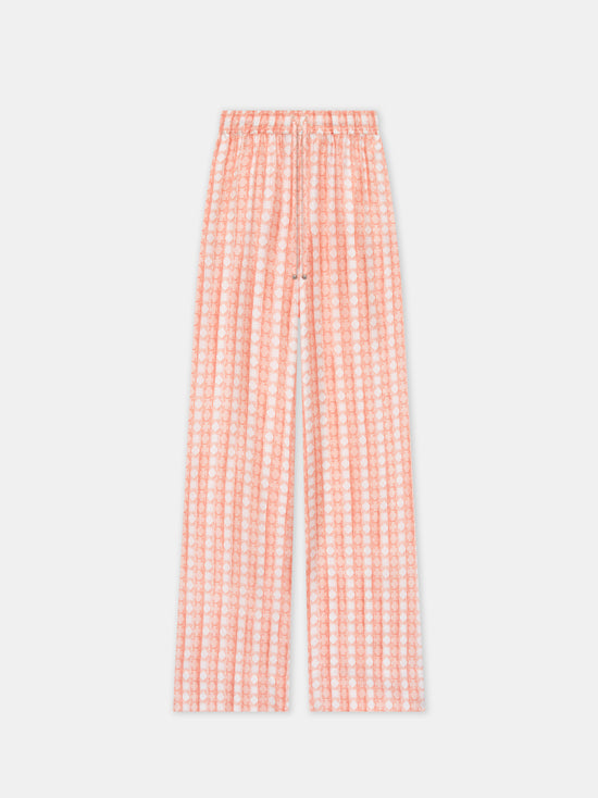 WOMEN - WOMEN'S MA QUAD PJ PANT - Malibu Peach - AMIRI