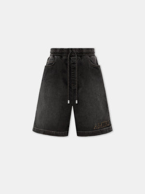 AMIRI 3D 5 POCKET SHORT - Vintage Black - AMIRI