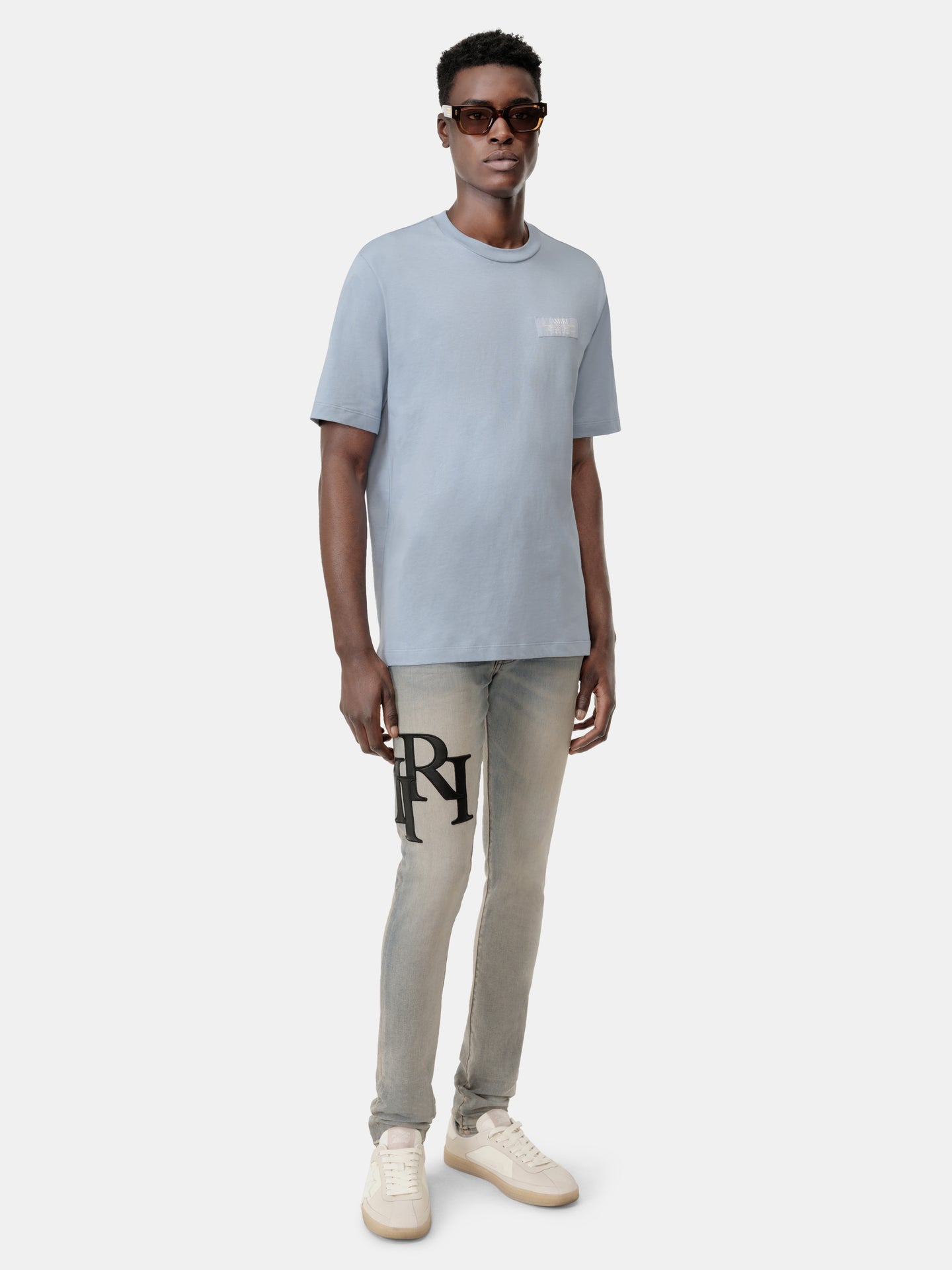 AMIRI SPIRIT TEE - Ashley Blue - AMIRI