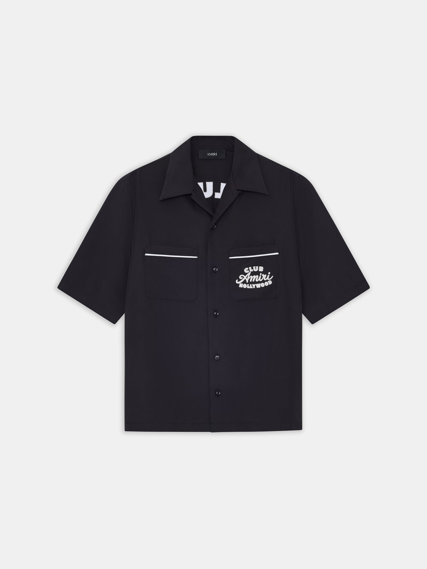CLUB AMIRI CAMP SHIRT - BLACK