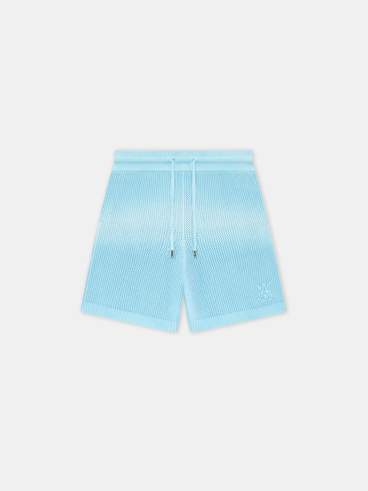 AMIRI SCRIPT SHORT - Ice Blue - AMIRI