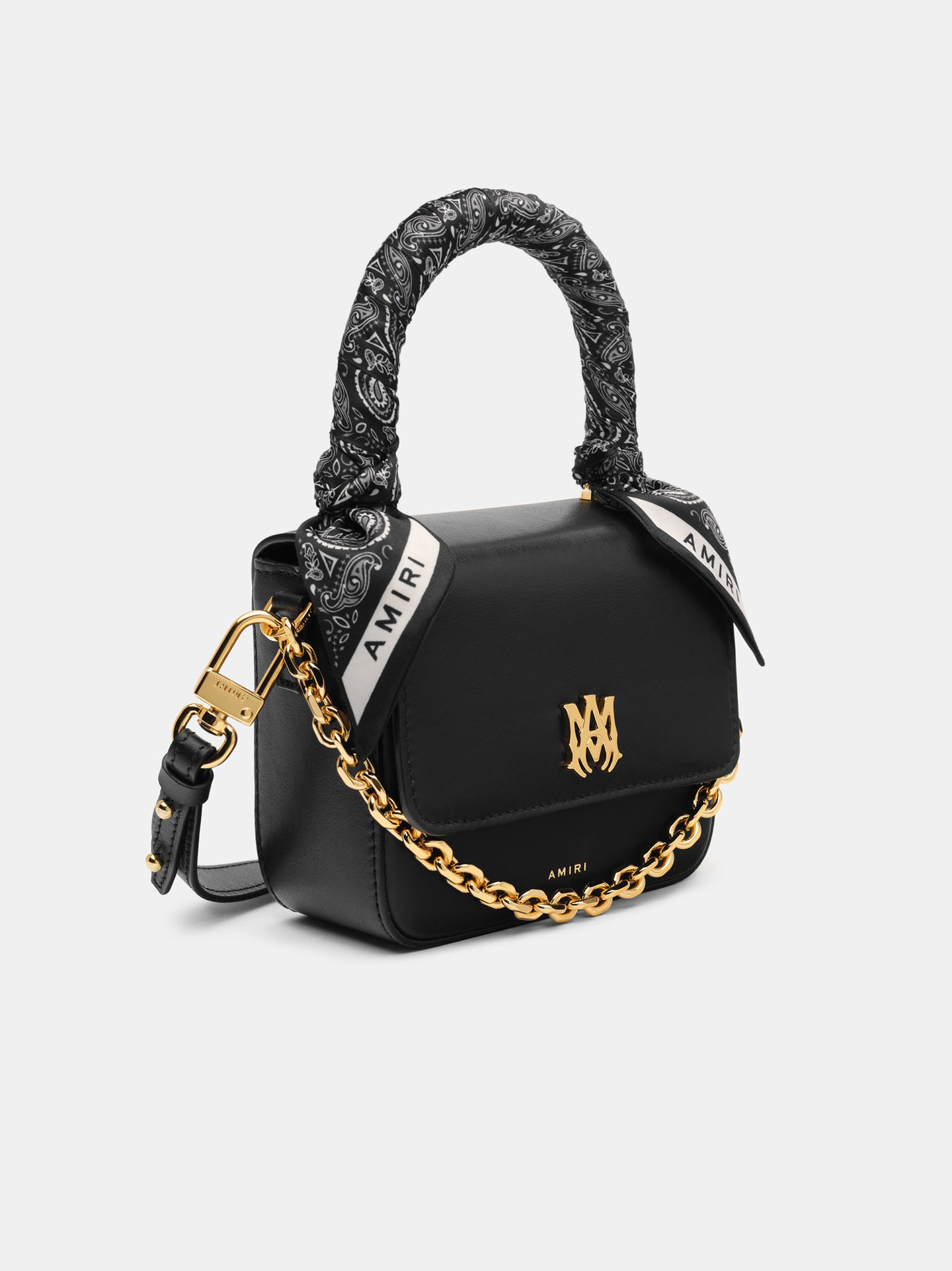 WOMEN - WOMEN'S MICRO MA BAG WITH CHAIN HANDLE - Black