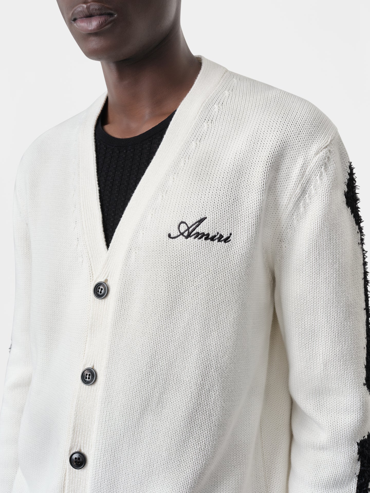 BONES CARDIGAN - White