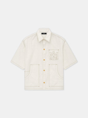 MA QUAD WORK SHIRT - Alabaster - AMIRI
