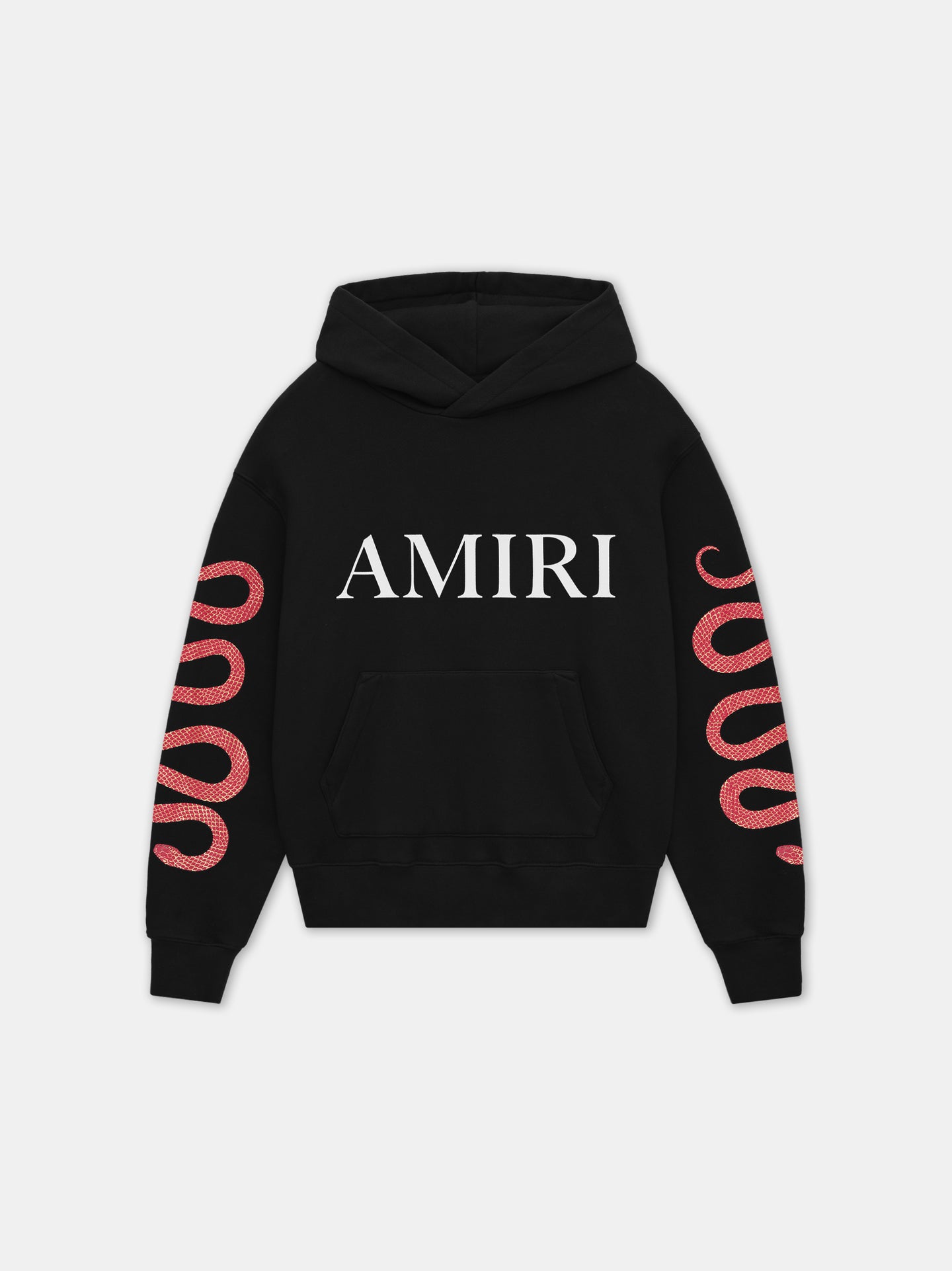 AMIRI SNAKE HOODIE - Black