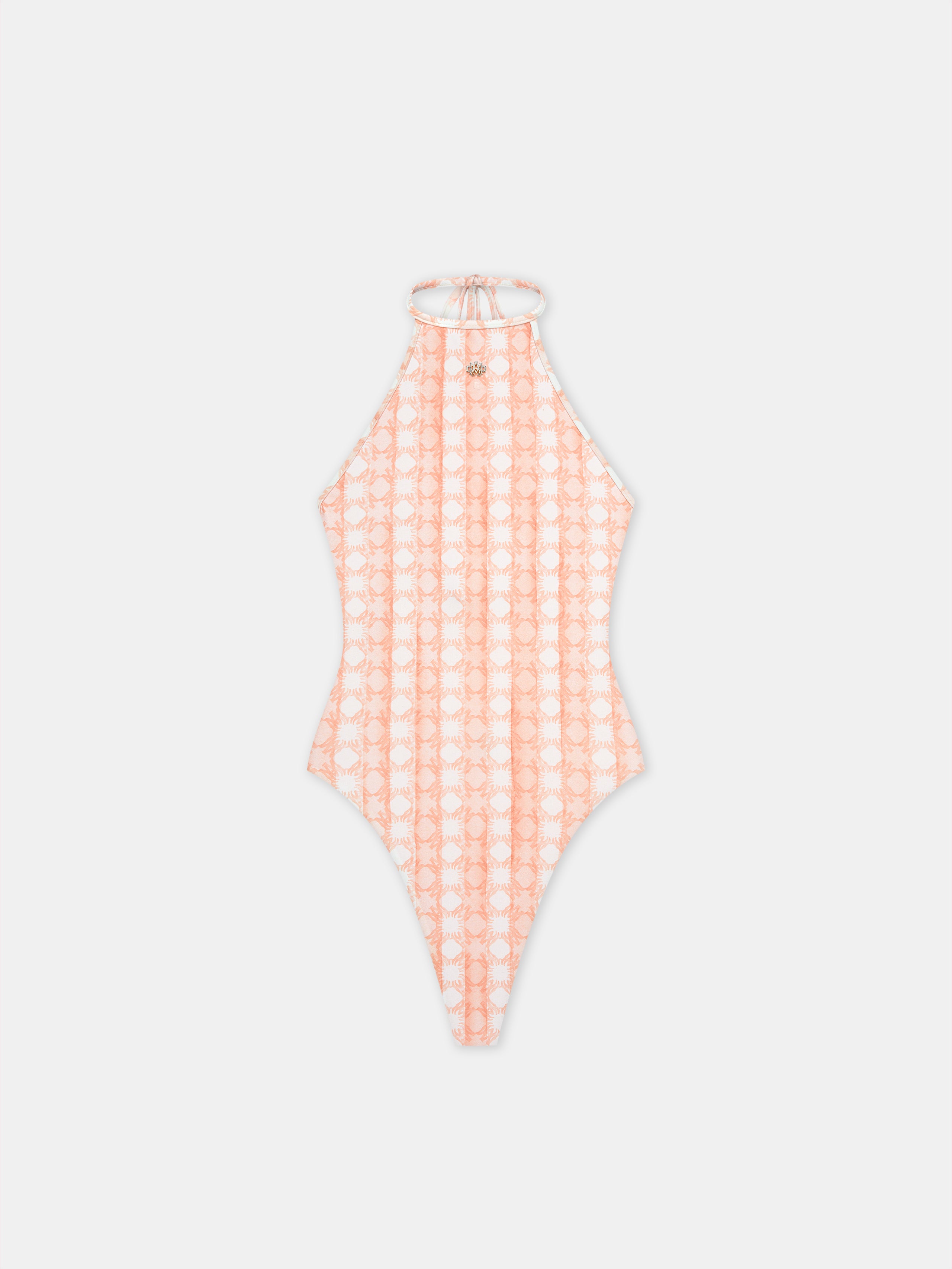 Product WOMEN - WOMEN'S MA QUAD HALTER NECK ONE PIECE - Malibu Peach featured image