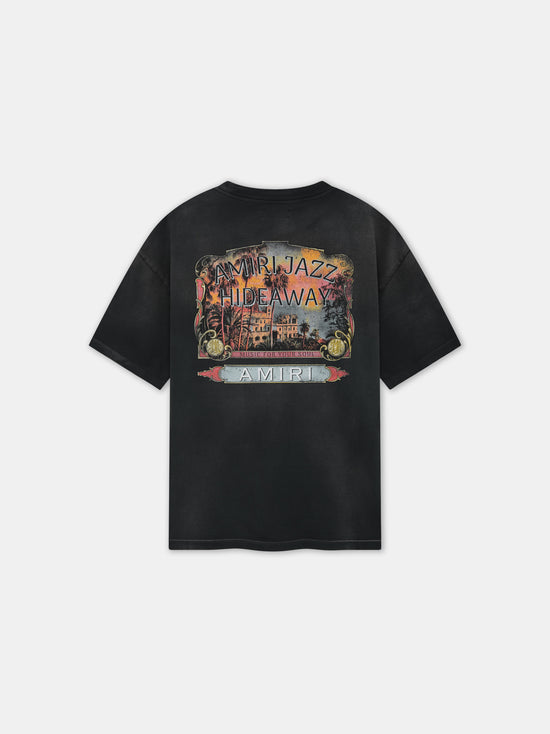 AMIRI JAZZ HIDEAWAY TEE - Black