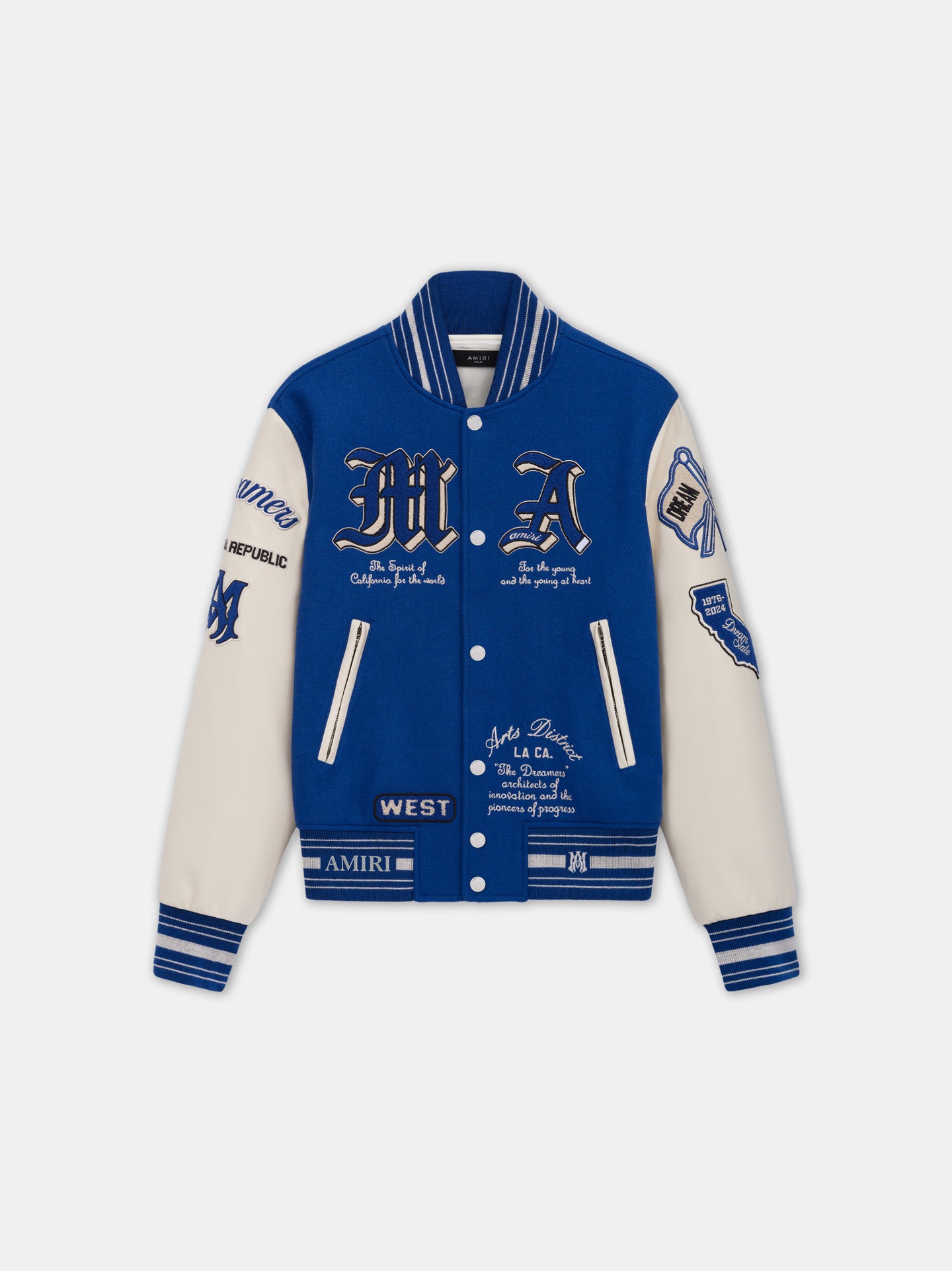 DREAM TEAM VARSITY JACKET - Blue