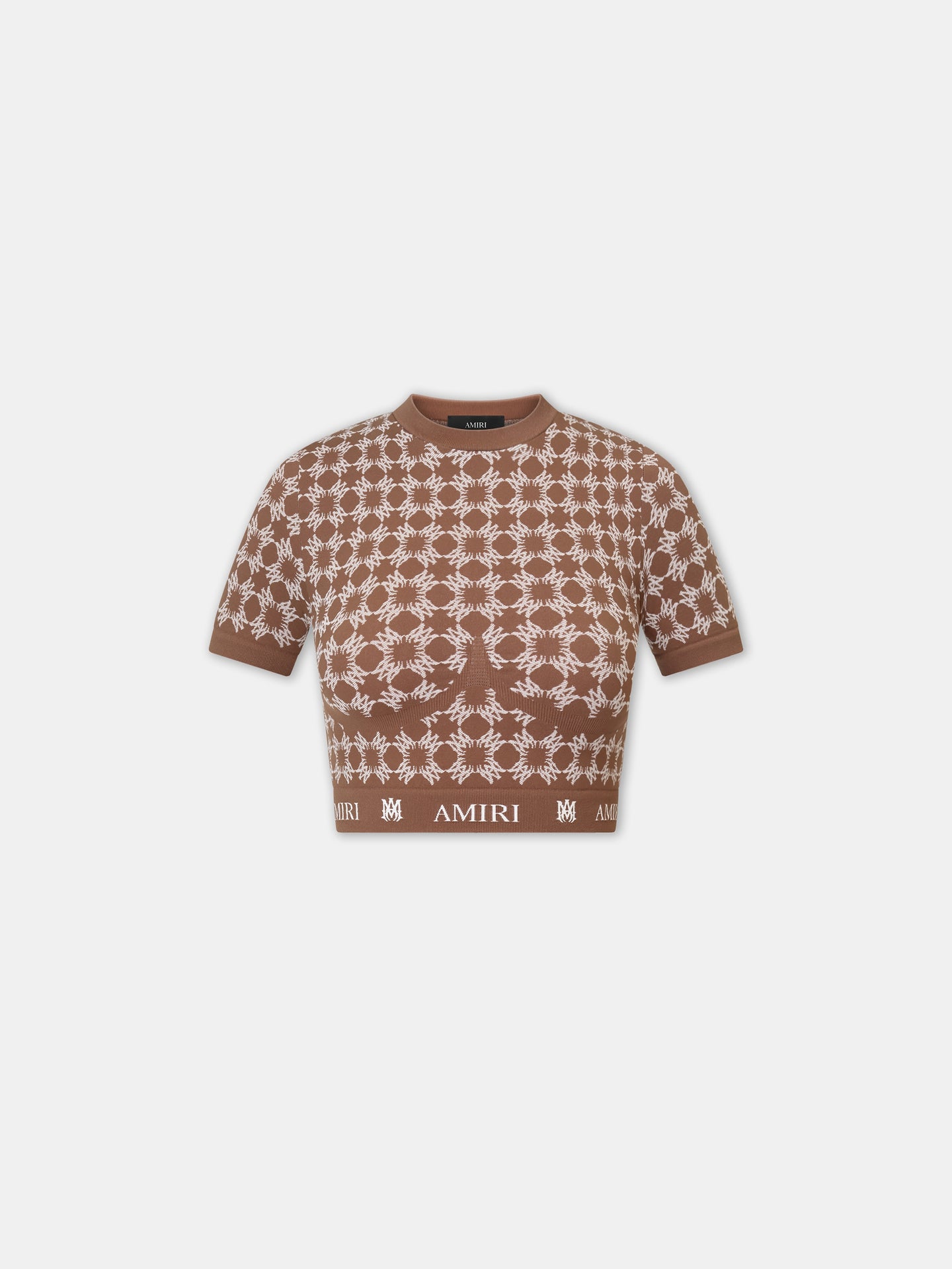 WOMEN - WOMEN'S MA QUAD SEAMLESS SHORT SLEEVE TOP - Chocolate