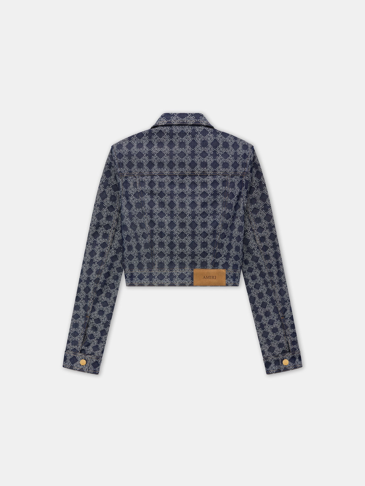 WOMEN - WOMEN'S MA QUAD CROPPED DENIM JACKET - Raw Indigo - AMIRI