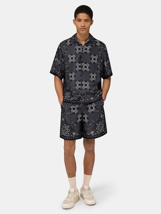 MA CHECK SHORT - Black - AMIRI