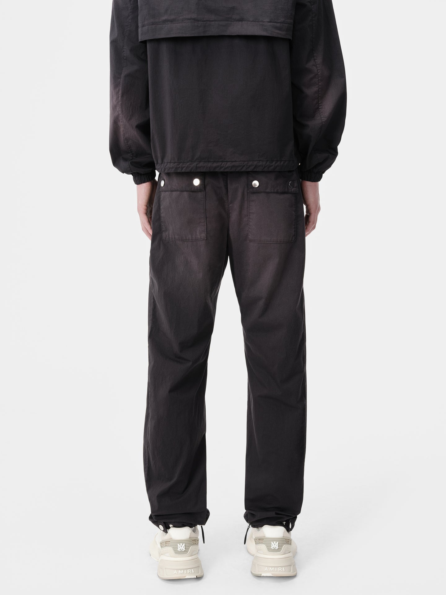 SUN FADED MA TRACK PANT - Black