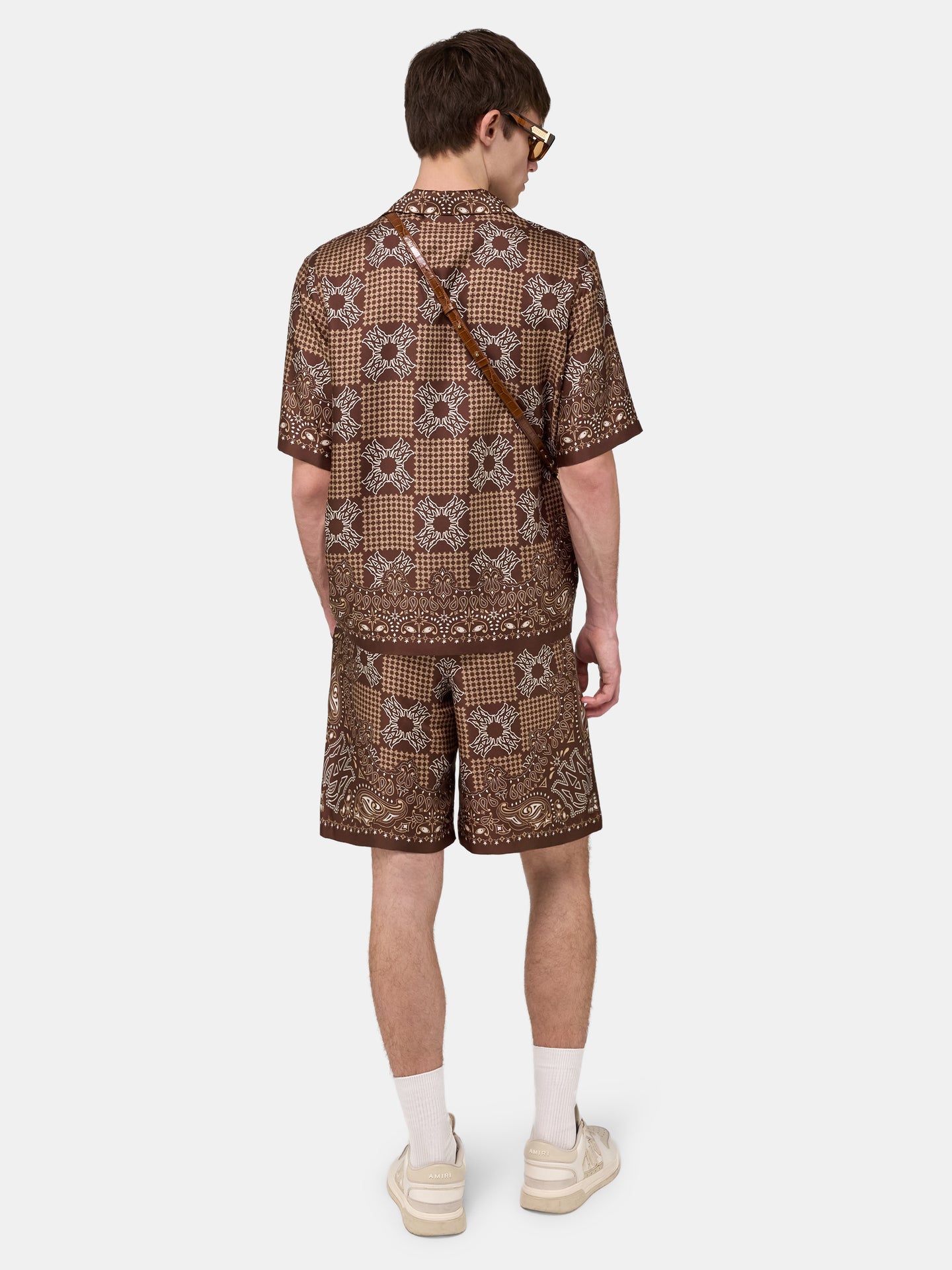 MA CHECK SHORT - Tobacco - AMIRI
