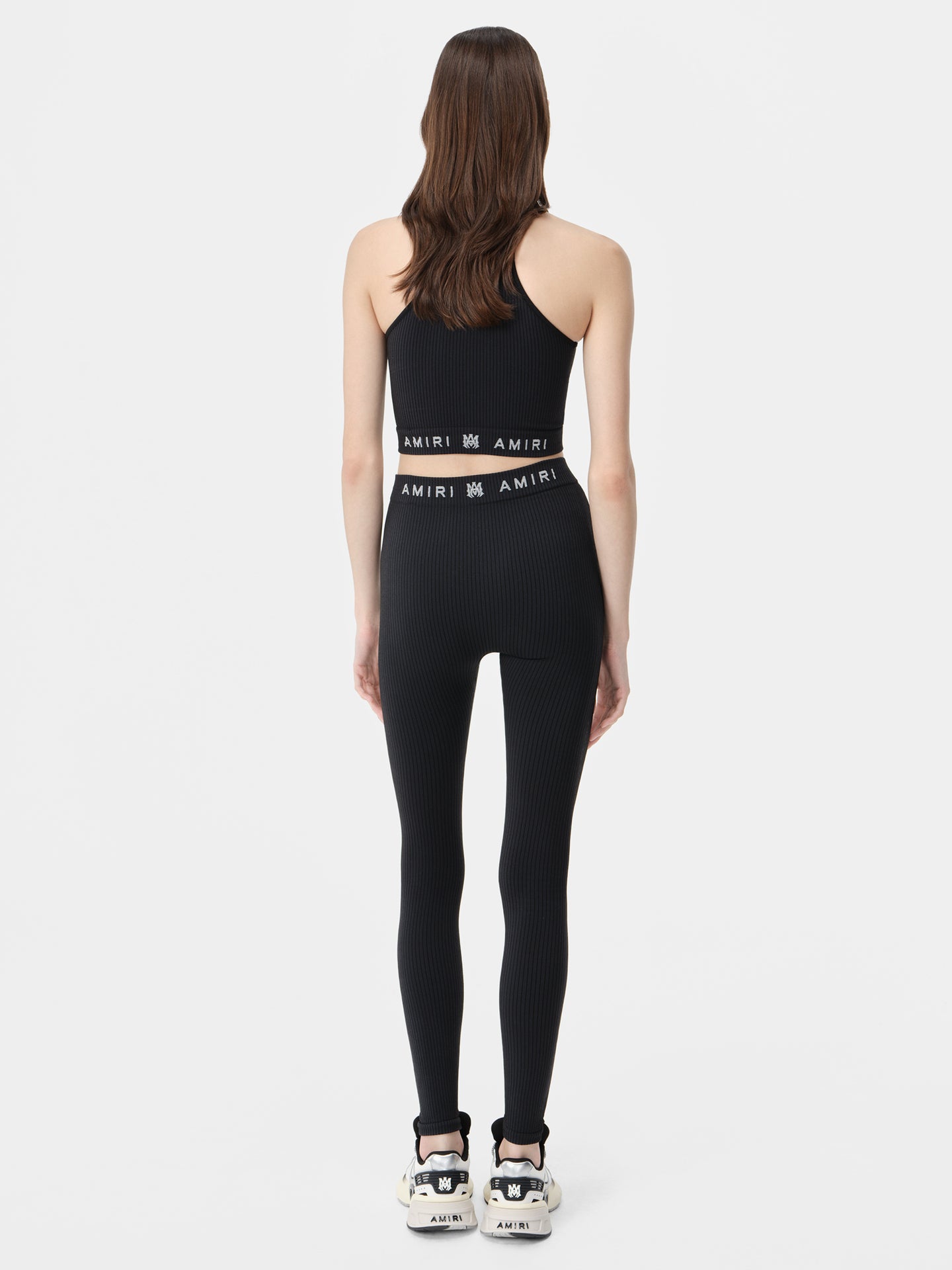 WOMEN - WOMEN'S MA RIBBED SEAMLESS LEGGING - Black