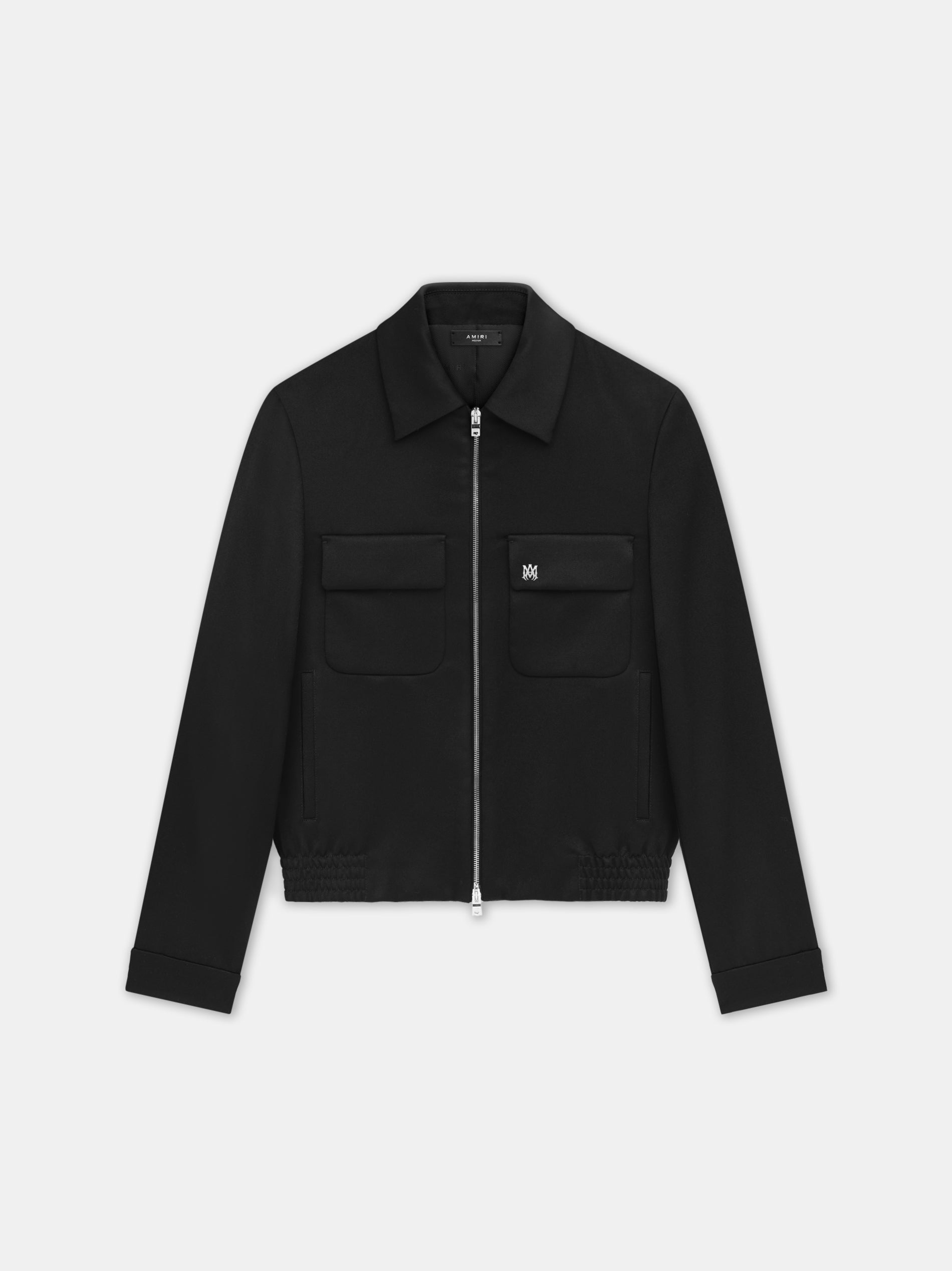 Product DOUBLE POCKET ZIP BLOUSON-BLACK featured image