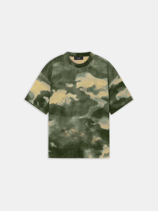 CAMO OVERSIZED TEE - Green - AMIRI
