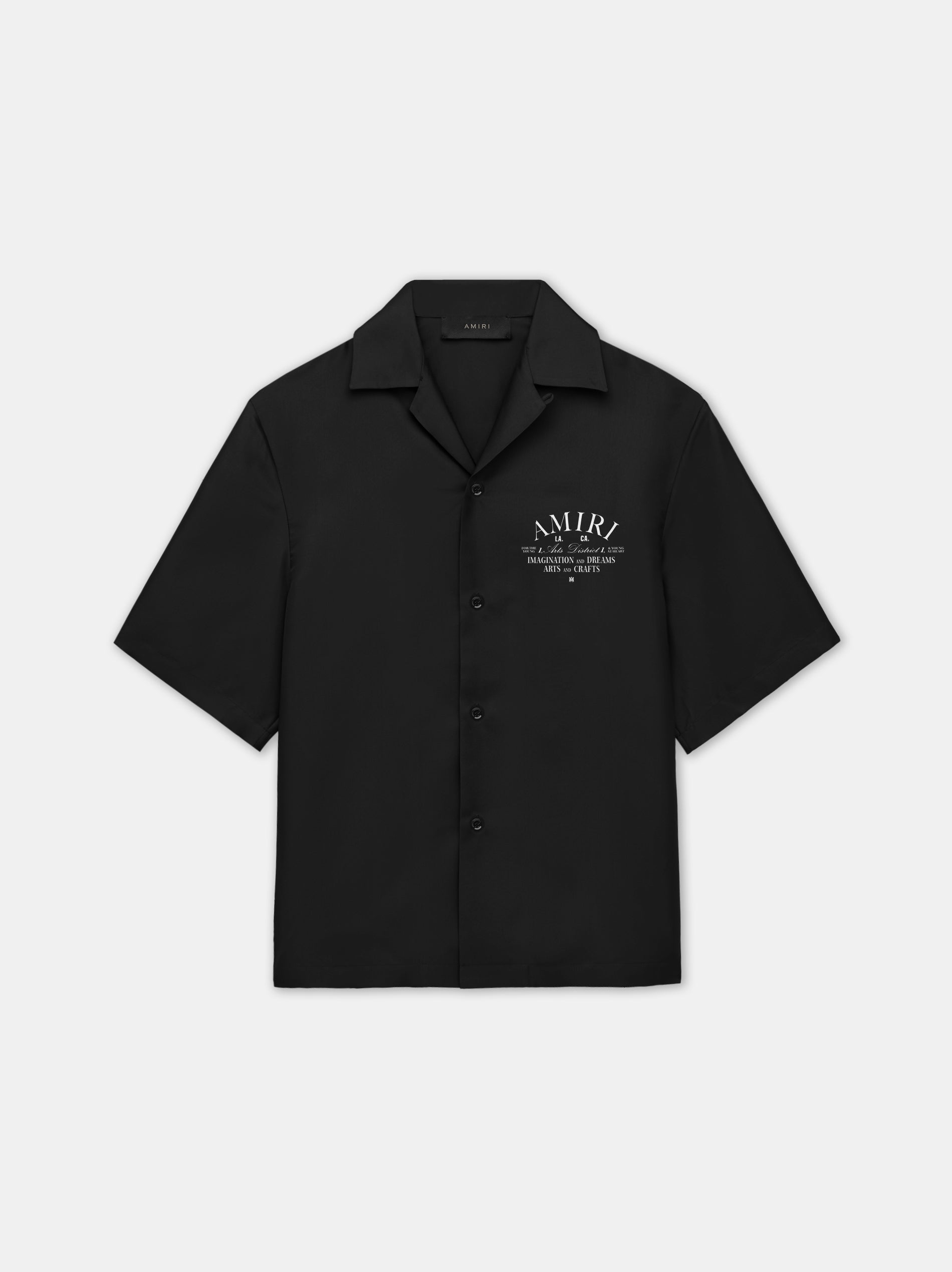 Product ARTS DISTRICT BOWLING SHIRT - Black featured image