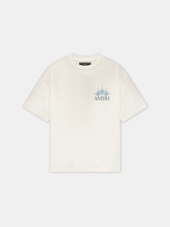 AMIRI STARBURST OVERSIZED TEE - Ivory