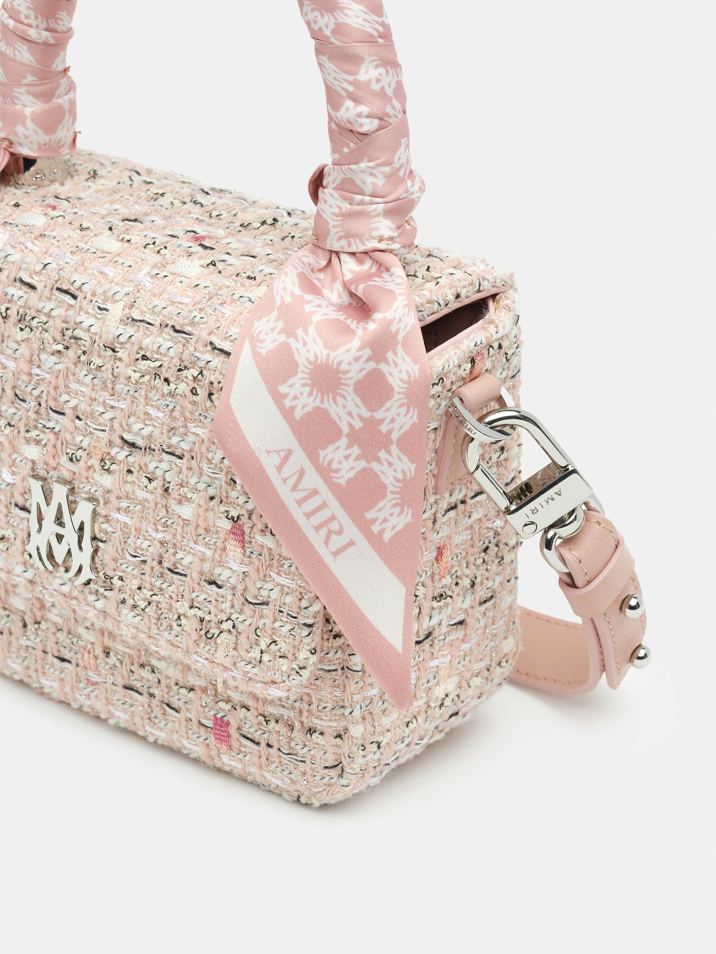 WOMEN - WOMEN'S BOUCLE MICRO MA BAG - Dusk Pink - AMIRI