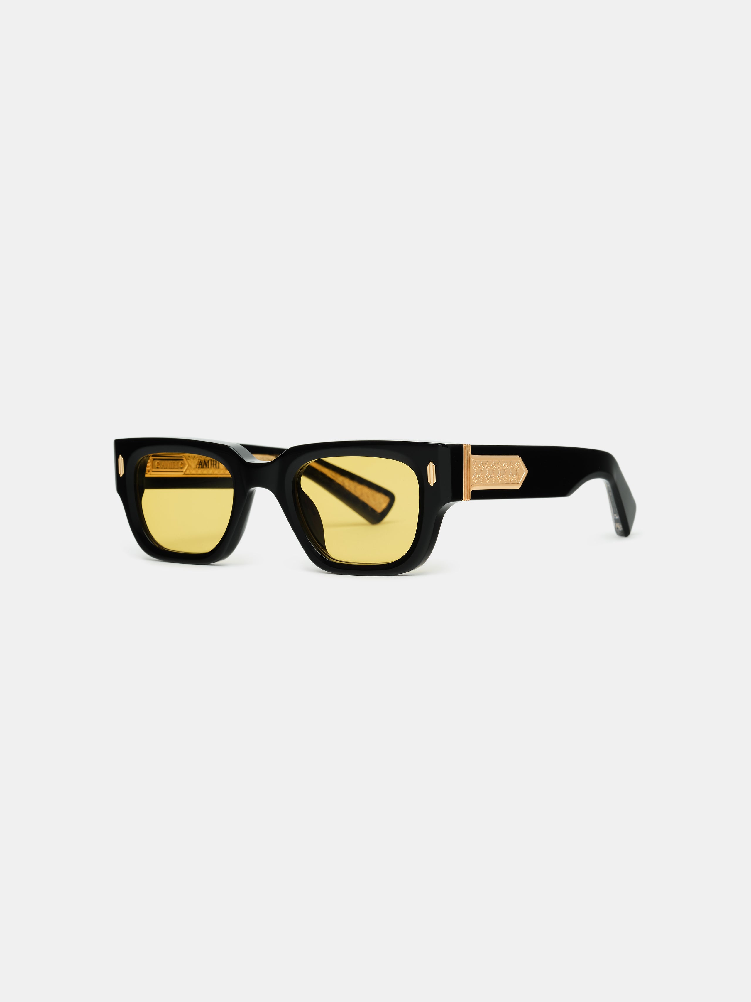 Amiri VENICE SUNGLASSES - Black Yellow