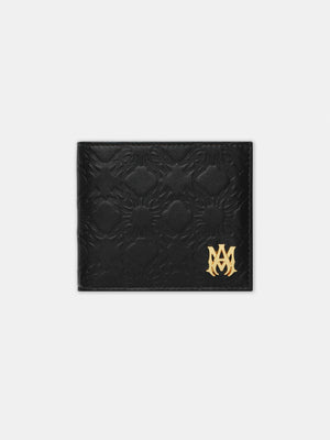 MA QUAD LEATHER BIFOLD - Black - AMIRI