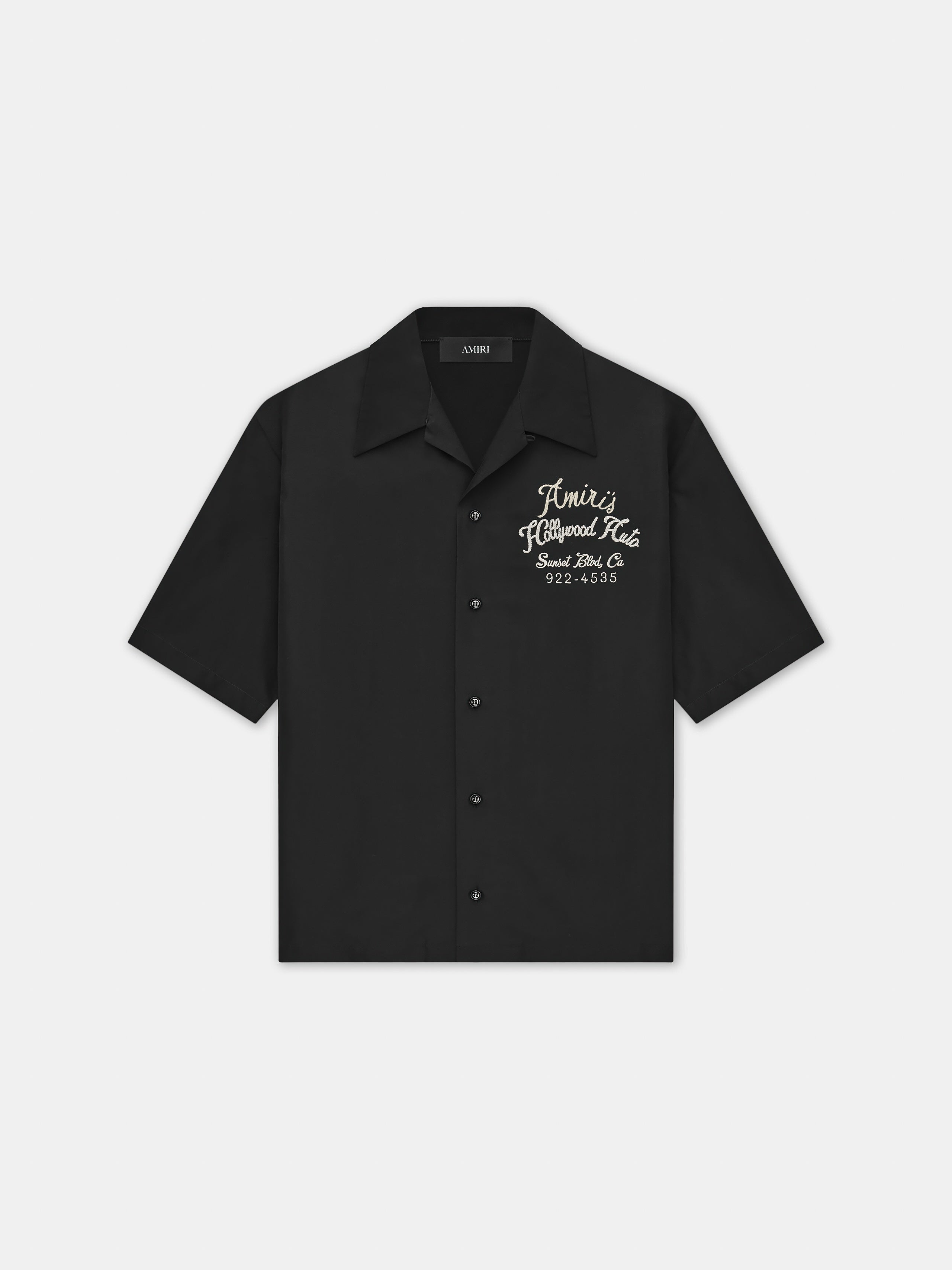 Product HOLLYWOOD AUTO BOWLING SHIRT - Black featured image