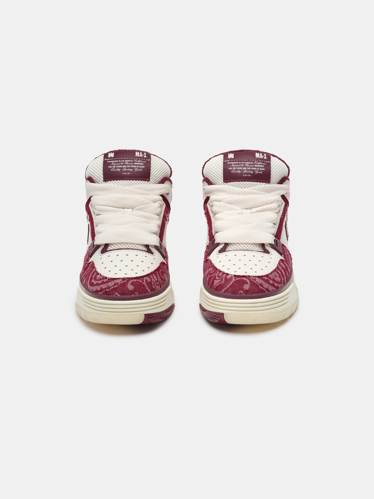 BANDANA DENIM MA-1 - Burgundy