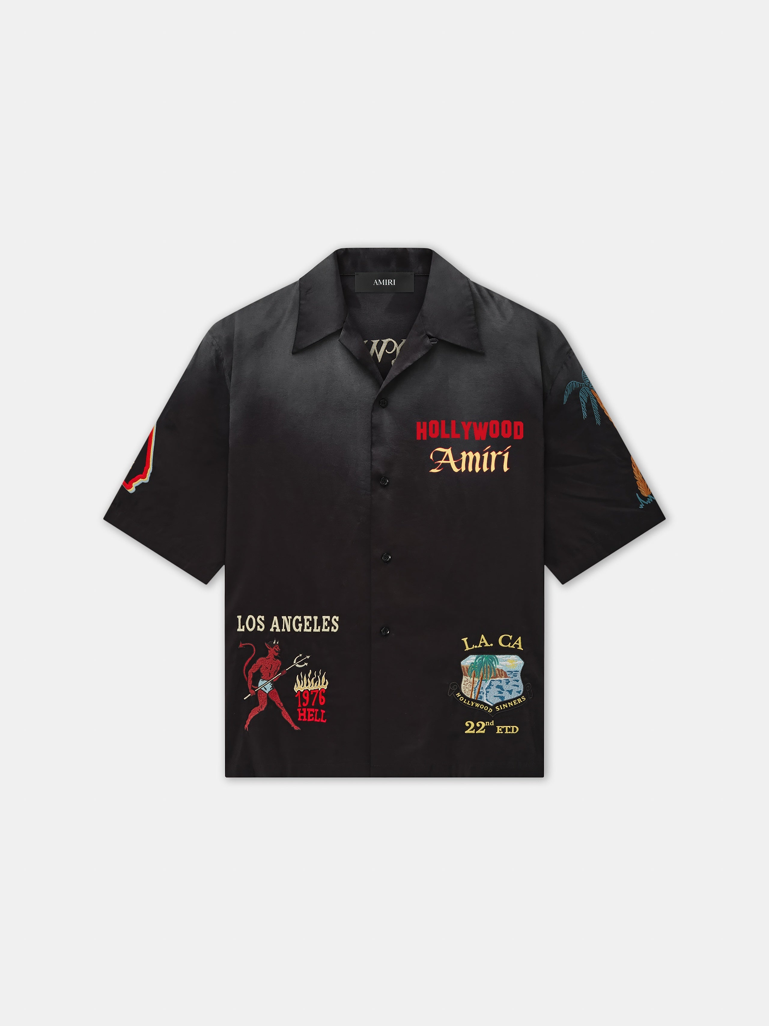 Product SINNERS CAMP SHIRT - Black featured image