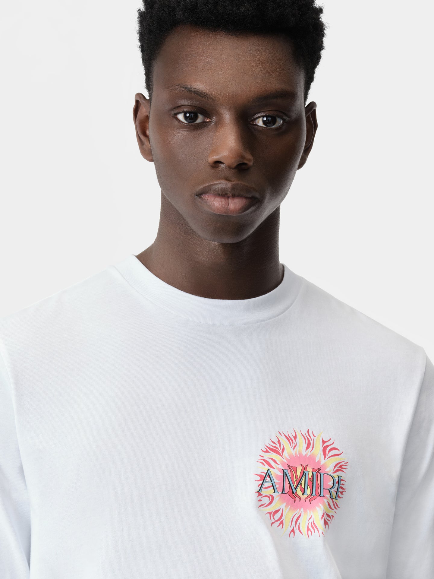 AMIRI SUN TEE - White