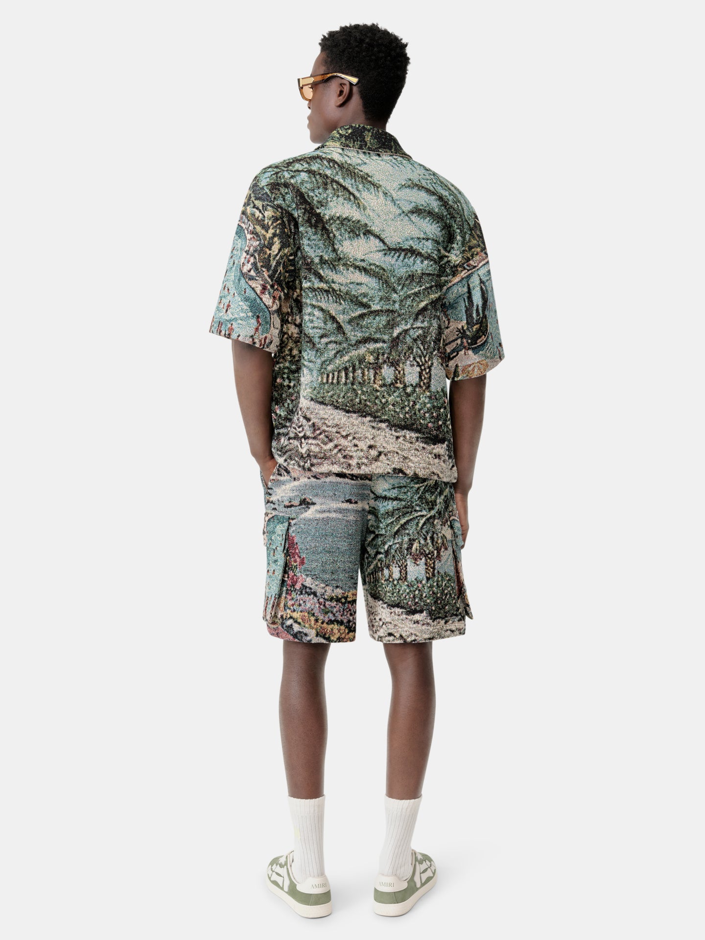 PARADISE TAPESTRY CARGO SHORT - Multi - AMIRI